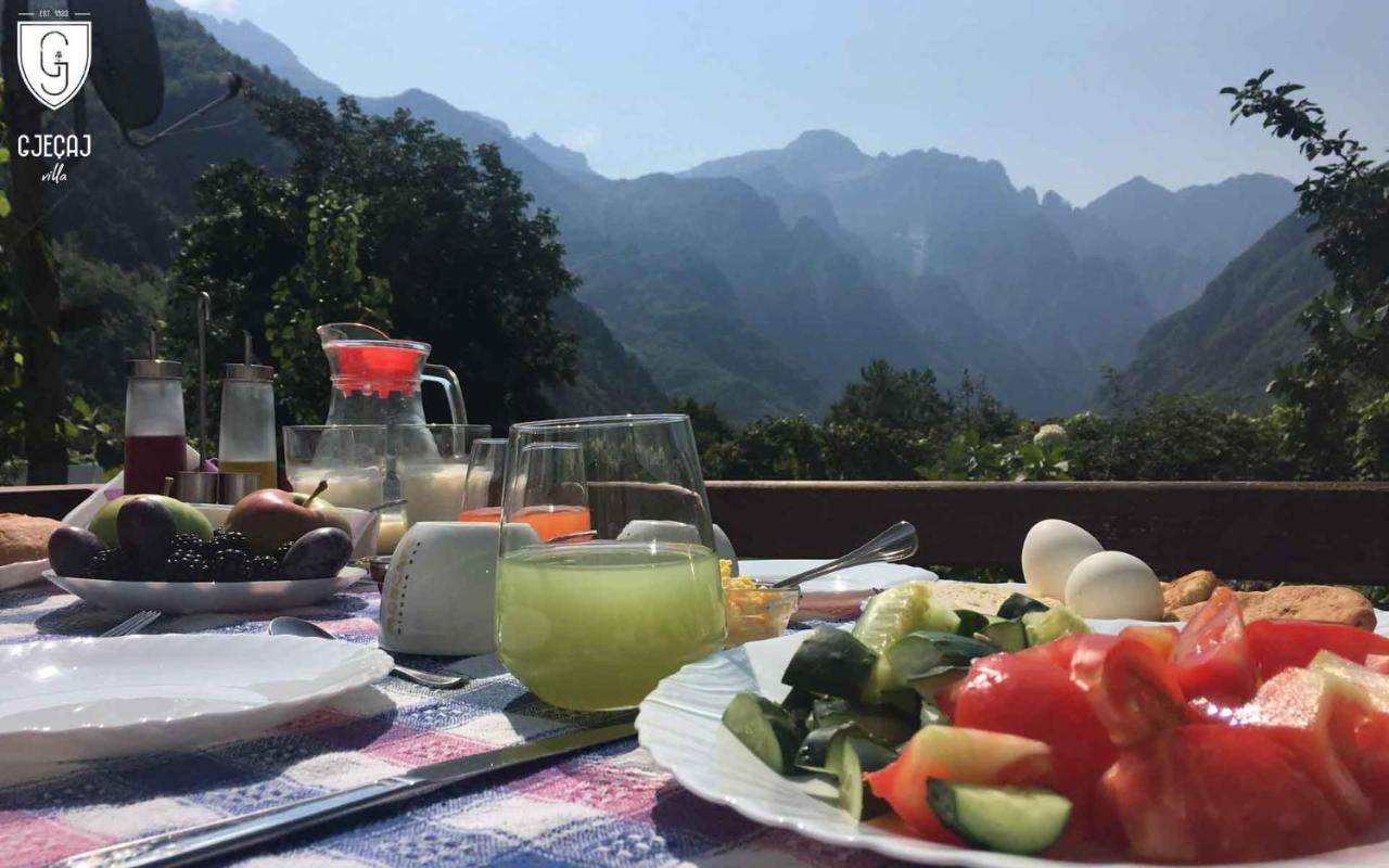 Villa Gjecaj Guesthouse And Restaurant Theth Eksteriør billede
