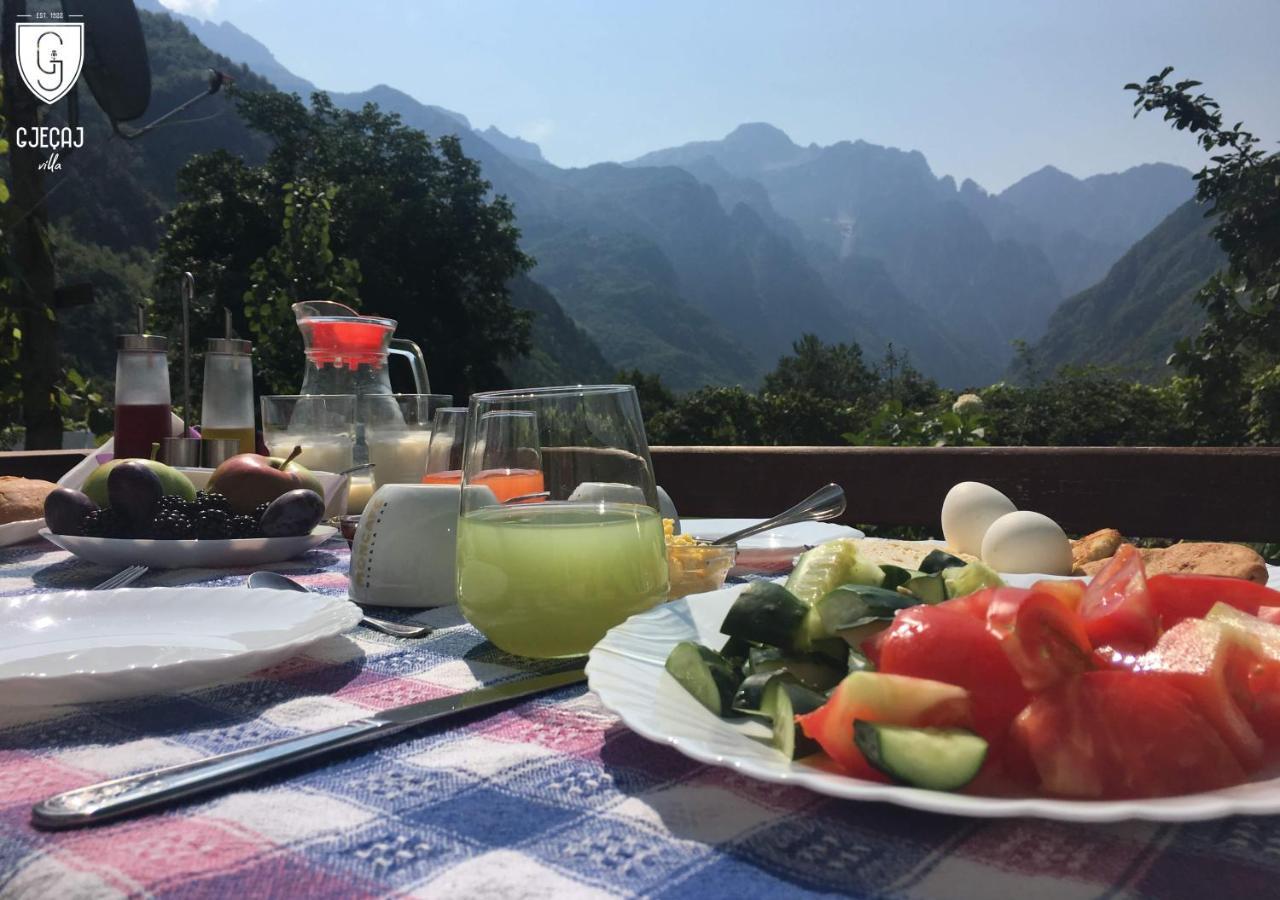 Villa Gjecaj Guesthouse And Restaurant Theth Eksteriør billede